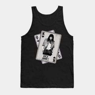 Retro Rick James 80s Card Style Tank Top